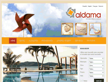 Tablet Screenshot of aldamainmobiliaria.com